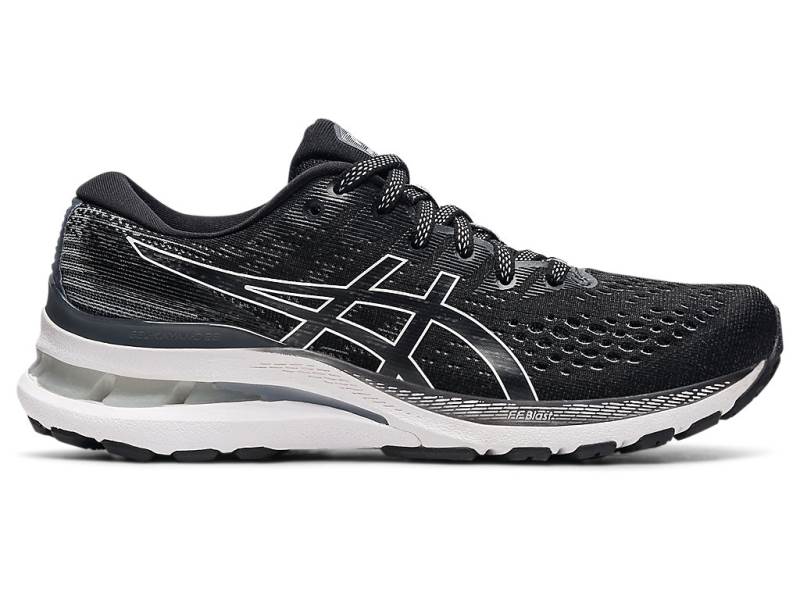 Sapatilhas Running Asics GEL-KAYANO 28 Narrow Mulher Pretas, 1636A224.818